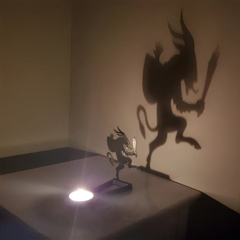 Krampus Metal Candle Holder MD004-Jolura