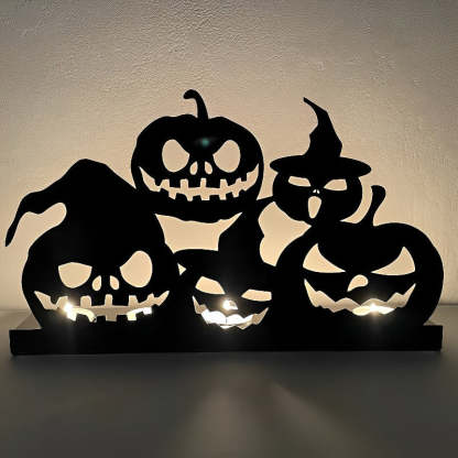 Funny Shadow Stand - Halloween Metal Candle Holder-Jolura