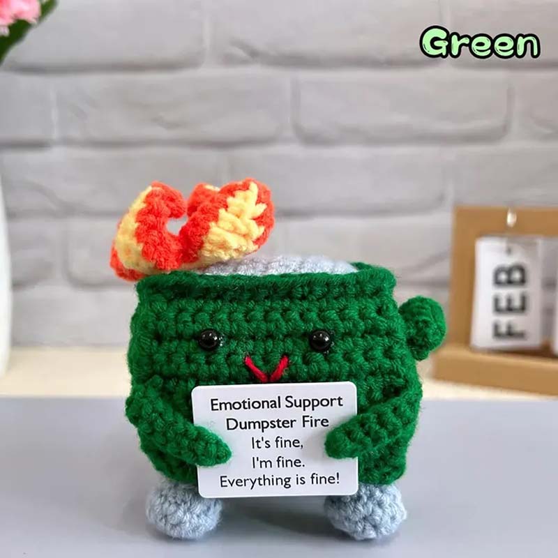 Crochet Dumpster Raging Fire-Jolura