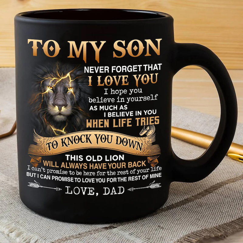 Dad To Son - Never Forget I Love You A867 - Coffee Mug-Jolura