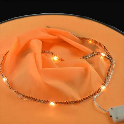 Glowing Witch Hat Decorations - 2 in 1 Hanging/Wearable-Jolura