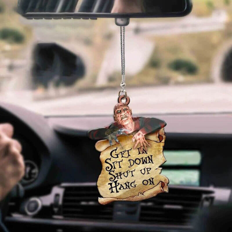 Halloween Horror Movie Hanging Car Ornament-Jolura