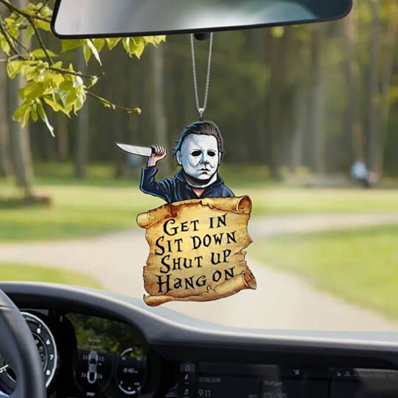 Halloween Horror Movie Hanging Car Ornament-Jolura