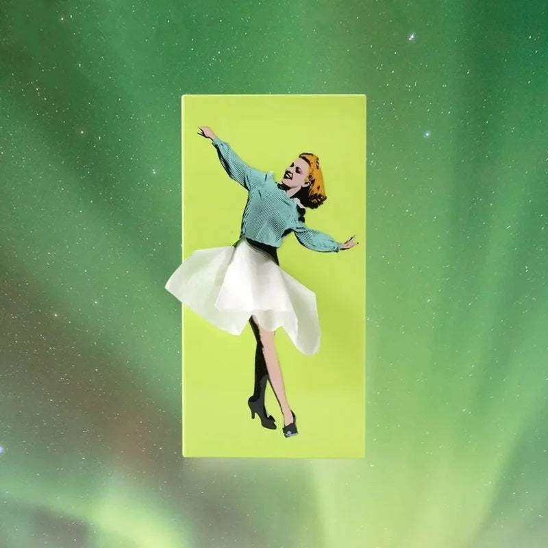 Flying Skirt Tissue Box-Jolura
