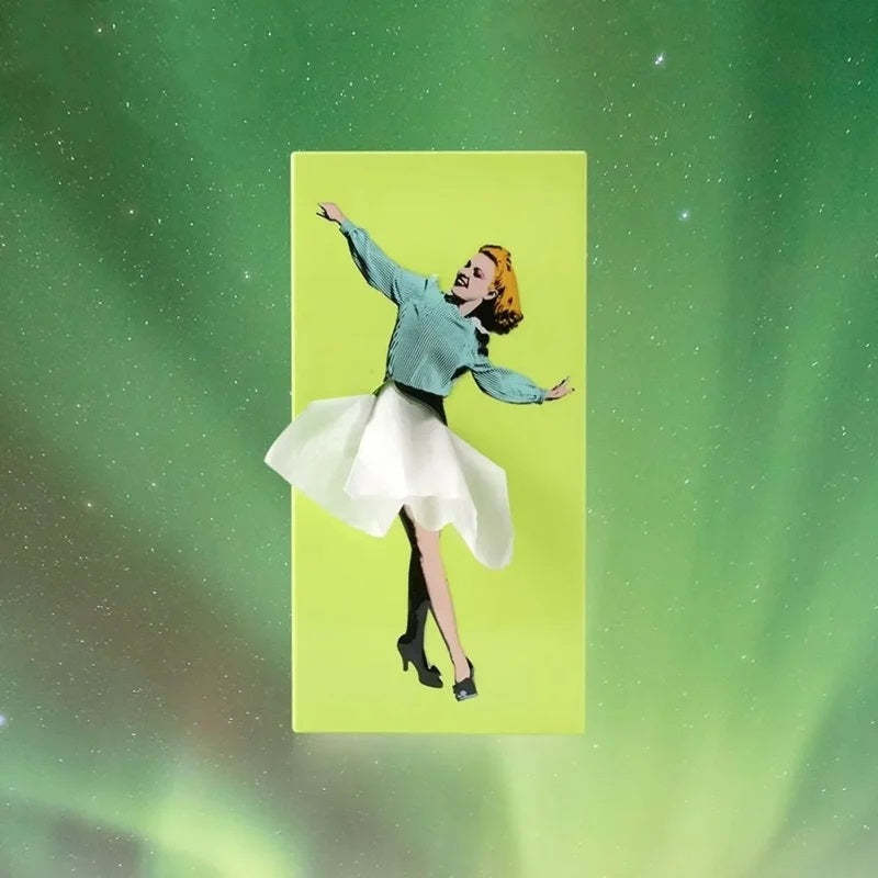 Flying Skirt Tissue Box-Jolura