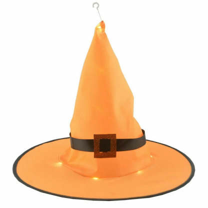 Glowing Witch Hat Decorations - 2 in 1 Hanging/Wearable-Jolura