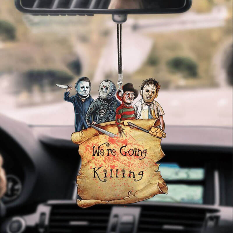 Halloween Horror Movie Hanging Car Ornament-Jolura