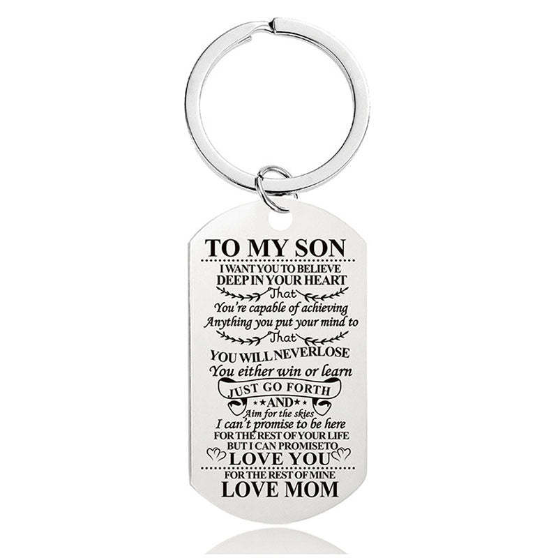 You Will Never Lose - Inspirational Keychain - A909-Jolura