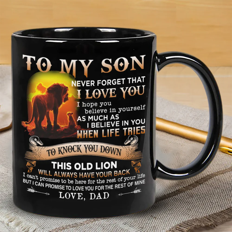 Dad To Son - Never Forget I Love You A866 - Coffee Mug-Jolura