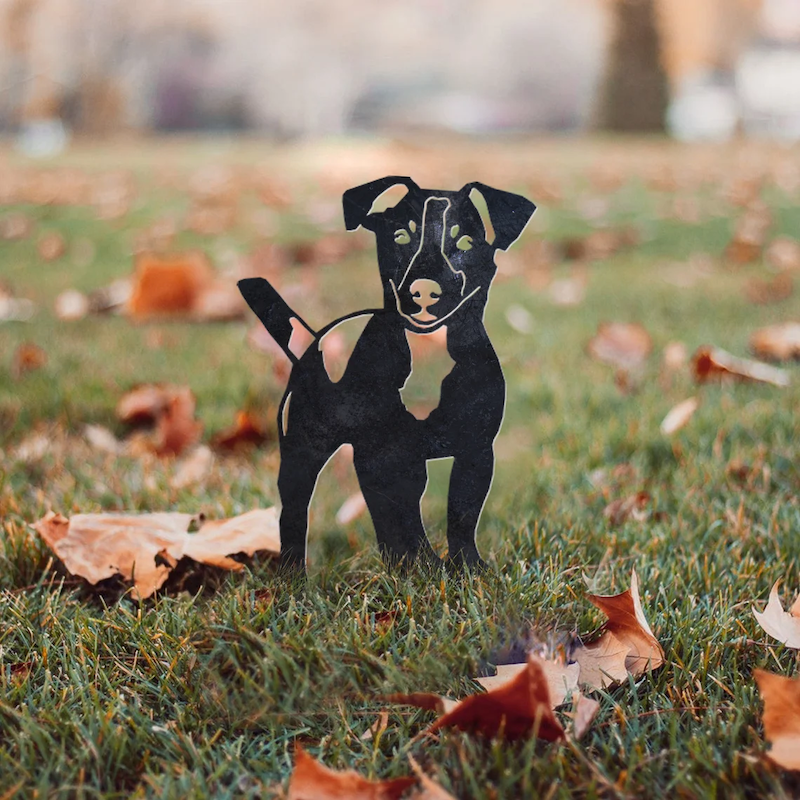 Jack Russell Terrier Metal Silhouette-Jolura