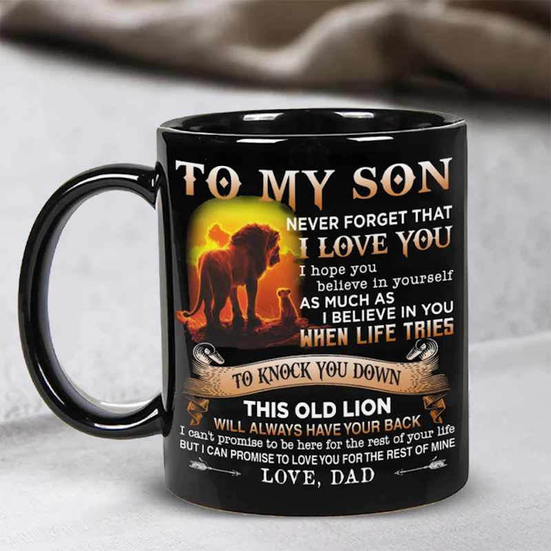 Dad To Son - Never Forget I Love You A866 - Coffee Mug-Jolura