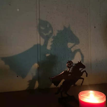 Headless Horseman Metal Candle Holder MD006-Jolura