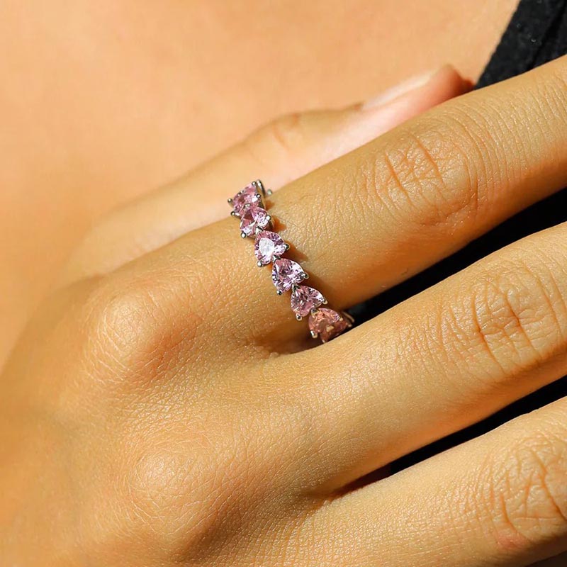 Heart Cut Ring - 925-Jolura