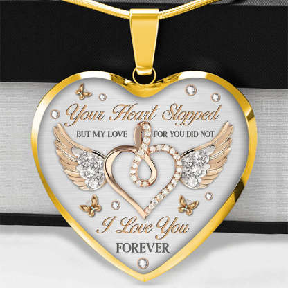 I Love You Forever Heart Necklace-Jolura