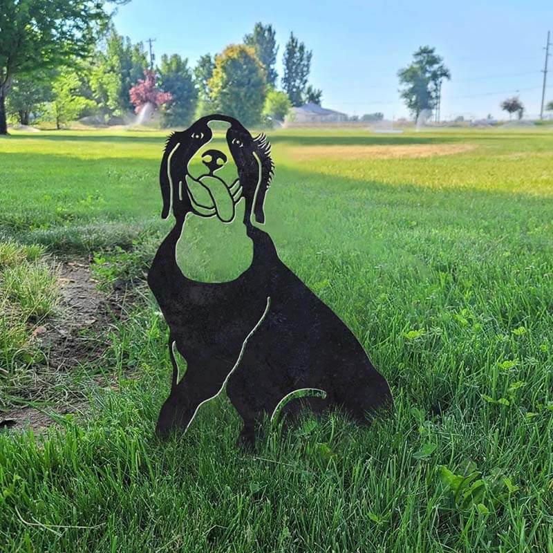 Golden Retriever Metal Silhouette-Jolura