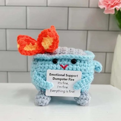 Crochet Dumpster Raging Fire-Jolura