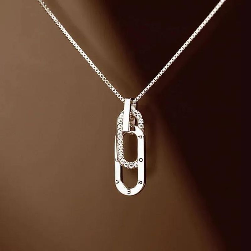 For Unbiological Daughter - S925 Linked Together Necklace-Jolura