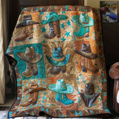 Cowboy Blanket - D258 - Premium Blanket-Jolura