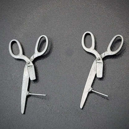 Vintage Scissor Shaped Earrings-Jolura