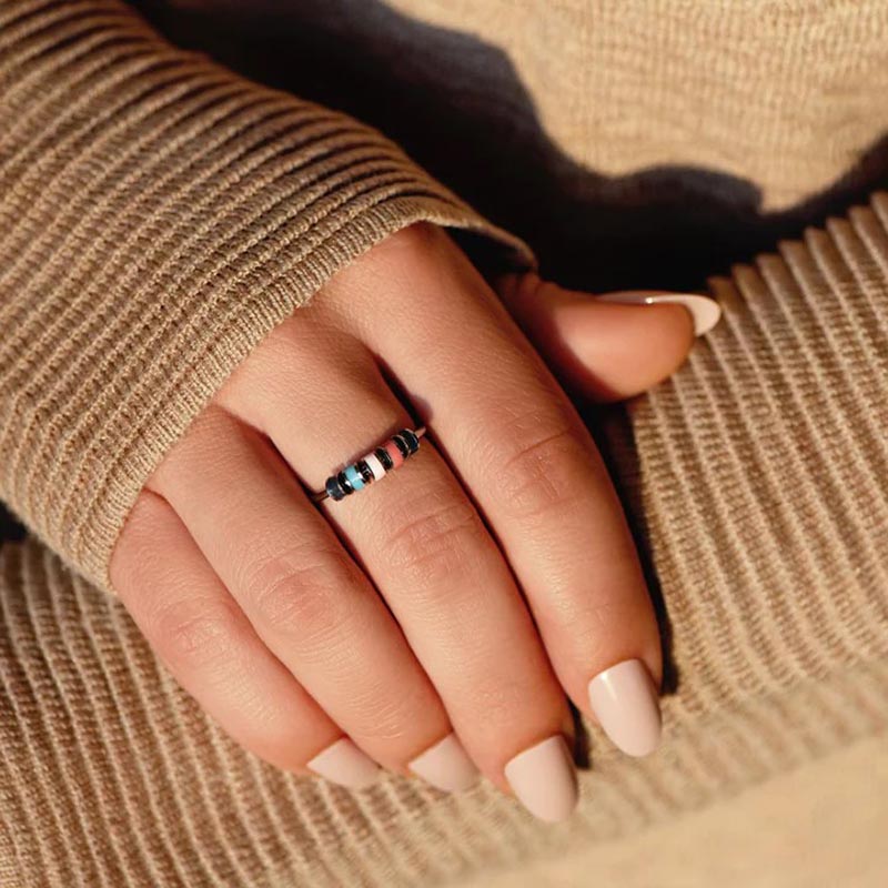 To My Daughter - Beaded Fidget Ring-Jolura