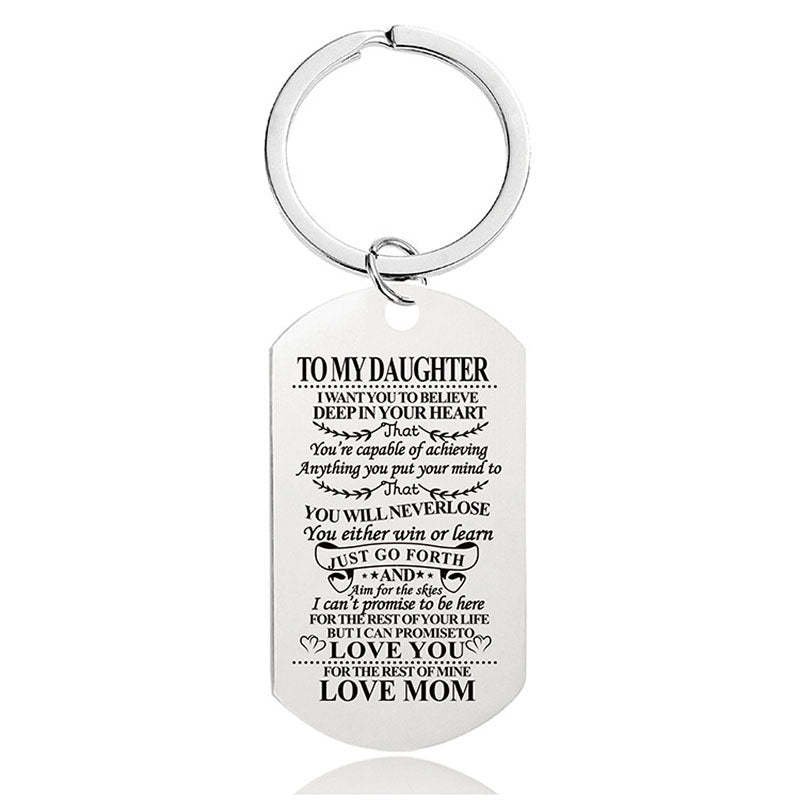 You Will Never Lose - Inspirational Keychain - A909-Jolura