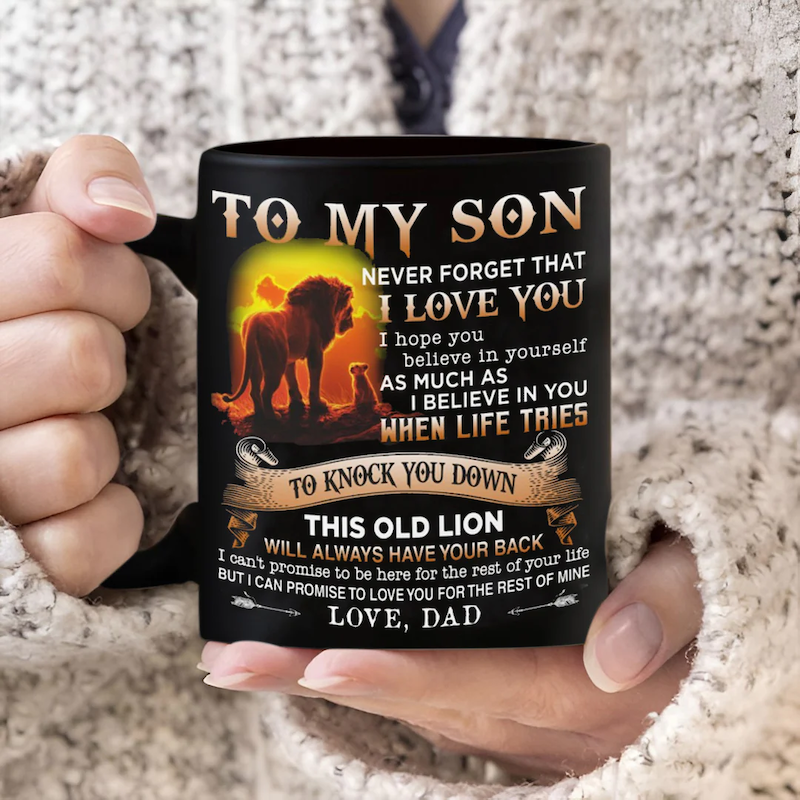 Dad To Son - Never Forget I Love You A866 - Coffee Mug-Jolura