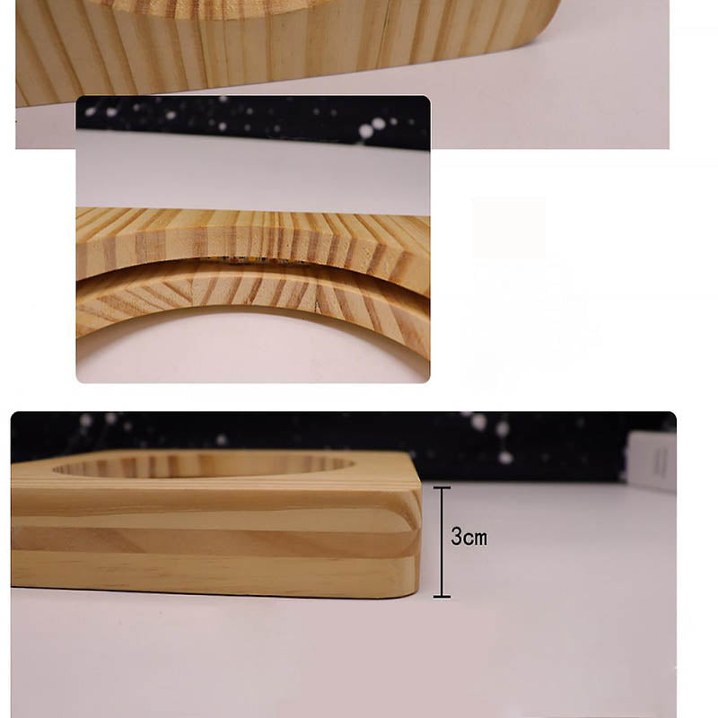 Dolphin Wooden Decorative Light-Jolura