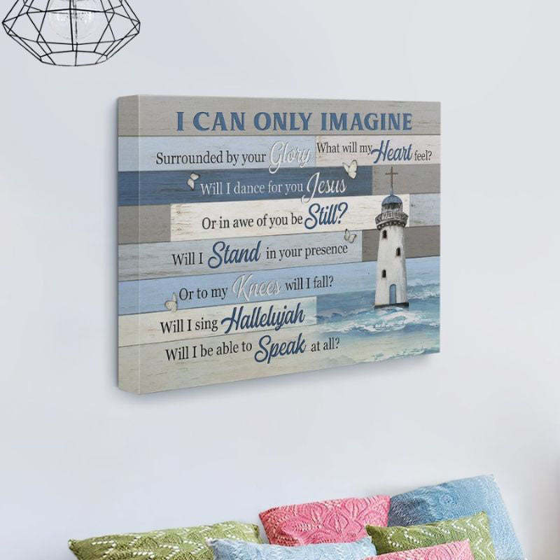 I Can Only Imagine - D362 - Gallery Wrapped Canvas Prints