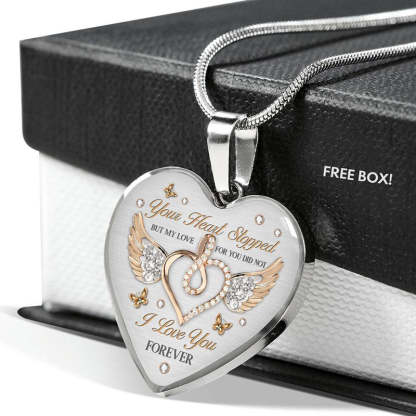 I Love You Forever Heart Necklace-Jolura