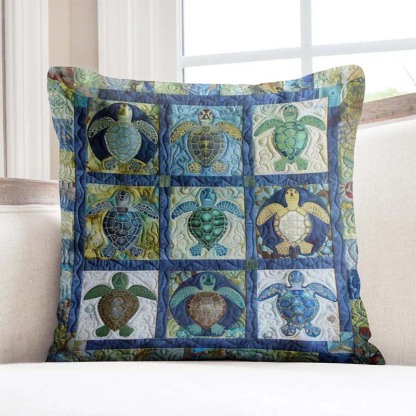 Turtle Tide D224 Pillow Case-Jolura