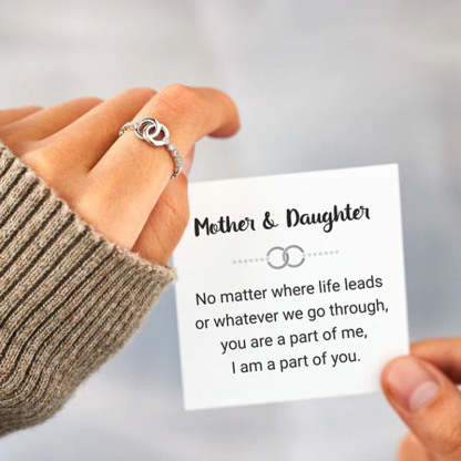 Part Of Each Other Matching Pave Interlocking Ring-Jolura