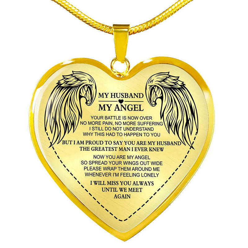 Now You Are My Angel Necklace-Jolura