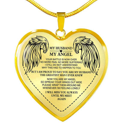 Now You Are My Angel Necklace-Jolura