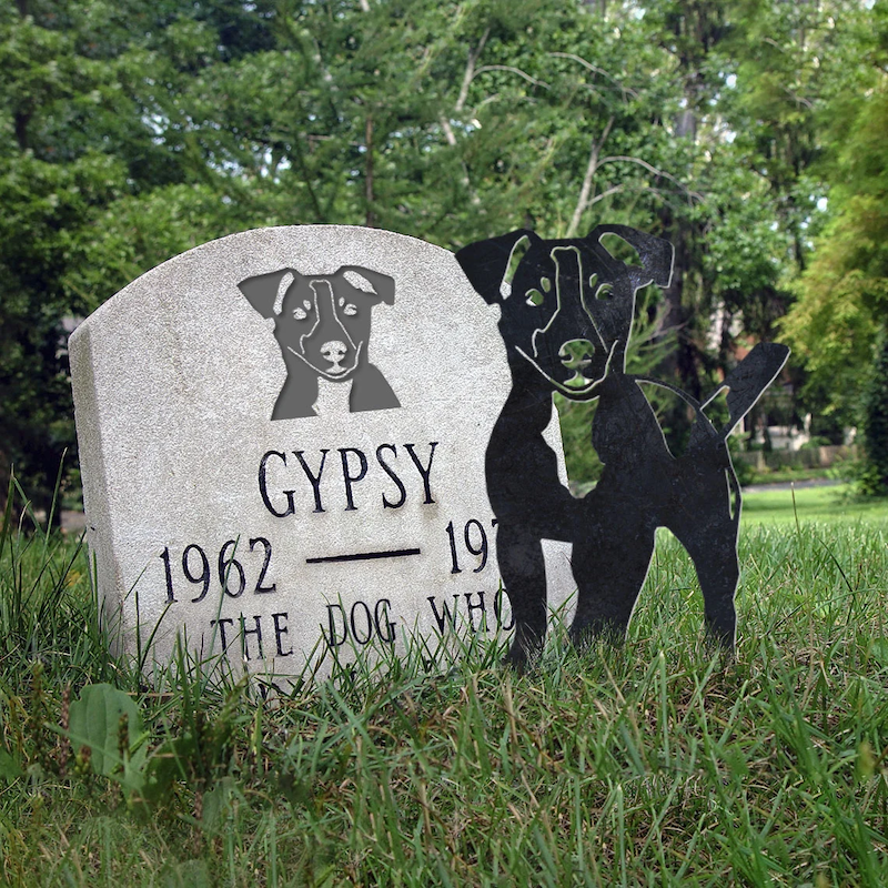 Jack Russell Terrier Metal Silhouette-Jolura