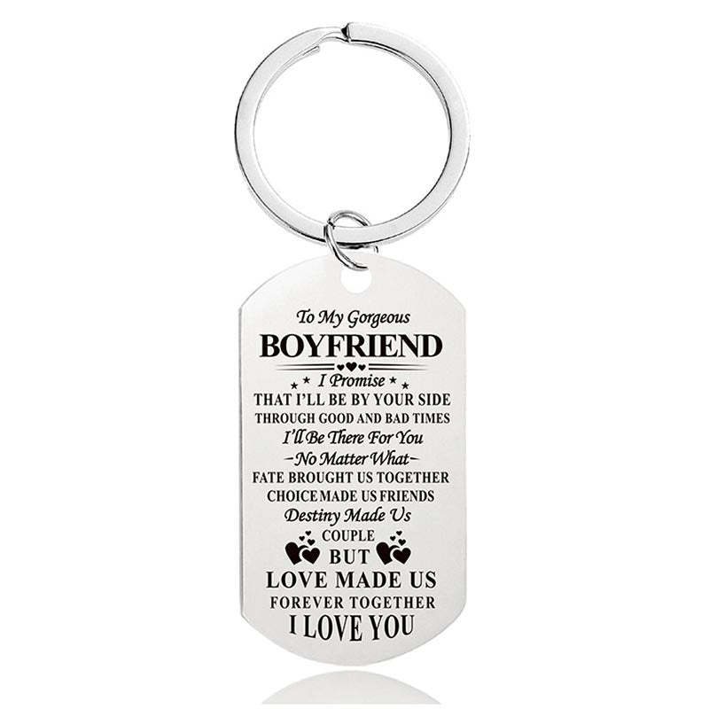 I'll Be By Your Side Through Good And Bad Time - Inspirational Keychain - A915-Jolura