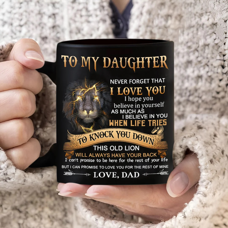 Dad To Daughter - Never Forget I Love You A867 - Coffee Mug-Jolura