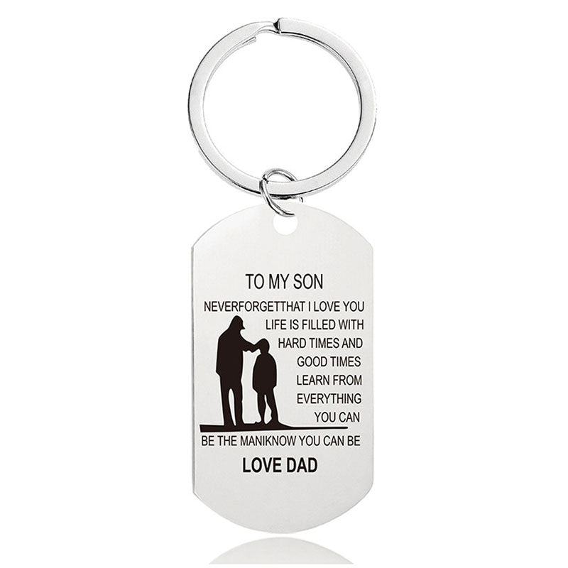 Never Forget That I Love You - Inspirational Keychain - A898-Jolura