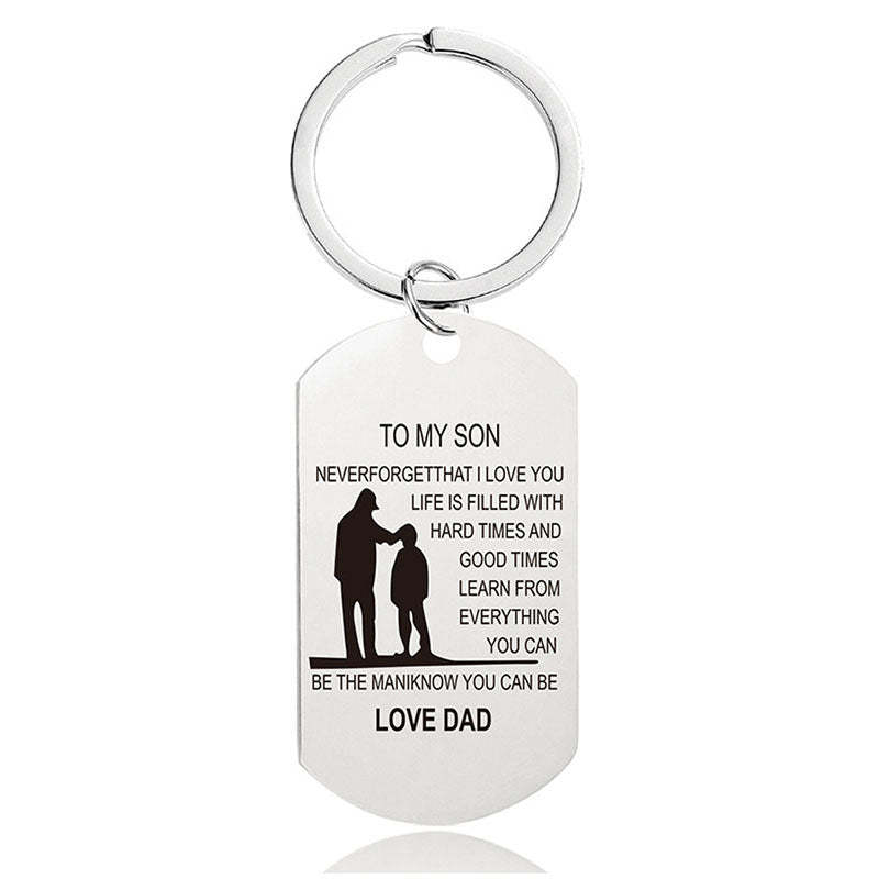 Never Forget That I Love You - Inspirational Keychain - A898-Jolura