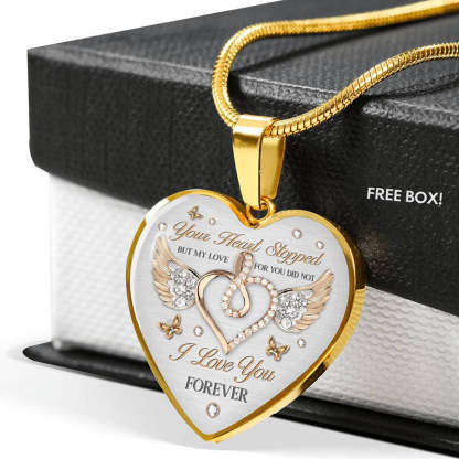 I Love You Forever Heart Necklace-Jolura