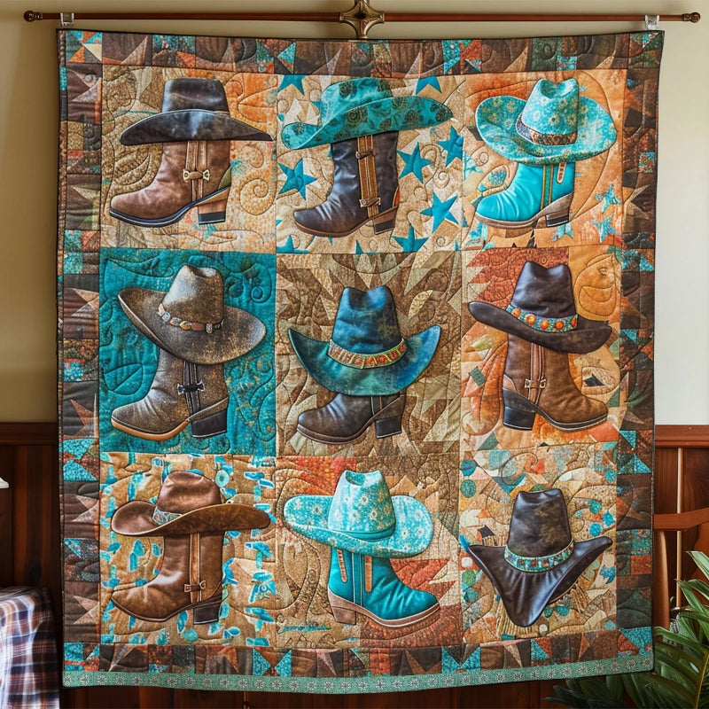 Cowboy Blanket - D258 - Premium Blanket-Jolura