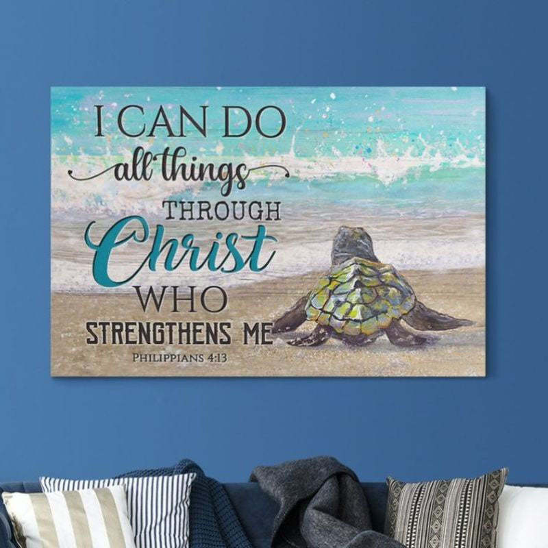 I Can Do All Things - D371 - Gallery Wrapped Canvas Prints