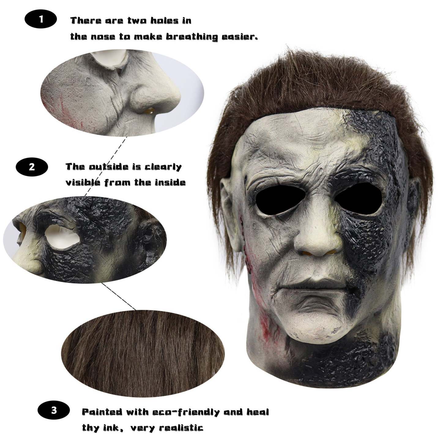 Halloween Kills Michael Myers Mask-Jolura
