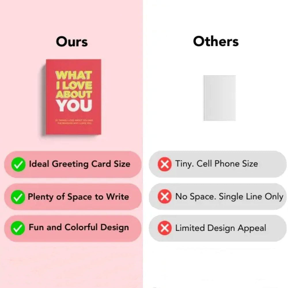 What I Love About You - Why I Love You Fill-in-the-Blank Gift Book