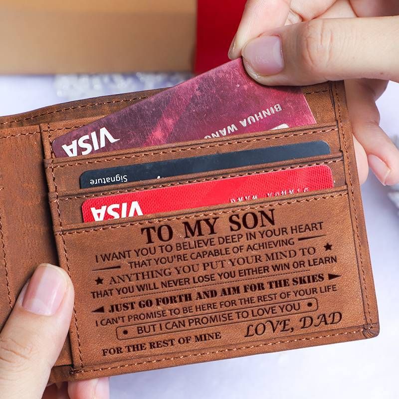 You Will Never Lose - Top-grain Leather Wallet-Jolura