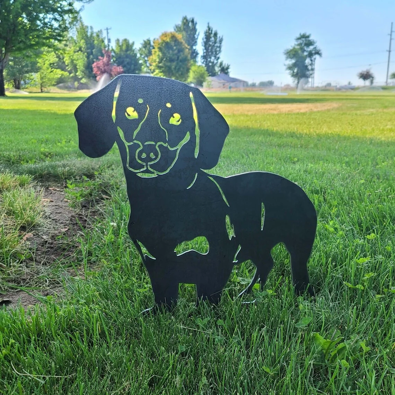 Dachshund Metal Silhouette-Jolura