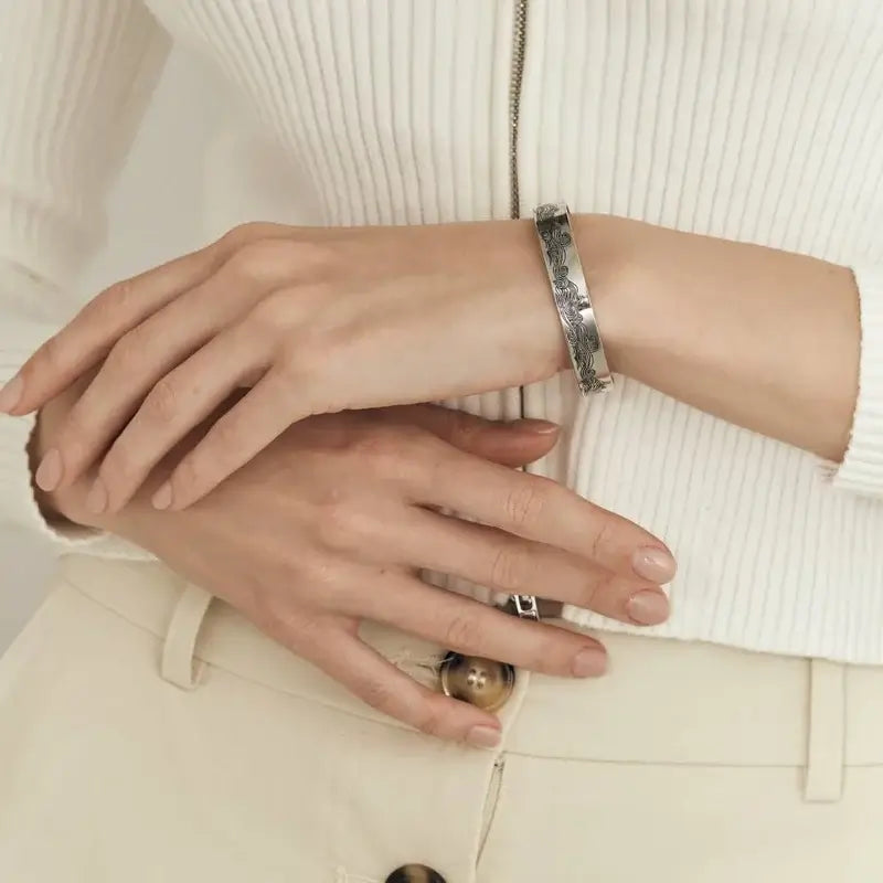 To My Granddaughter, I Will Always Be With You Bracelet-Jolura