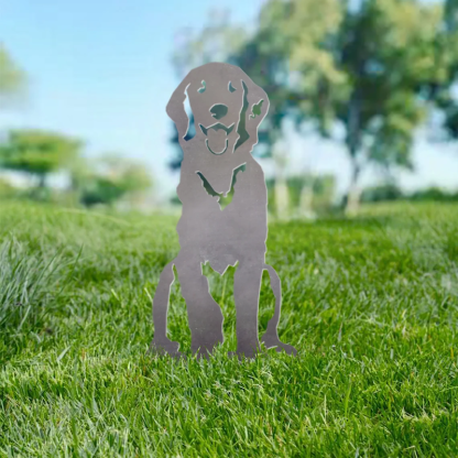 Golden Retriever Metal Silhouette-Jolura