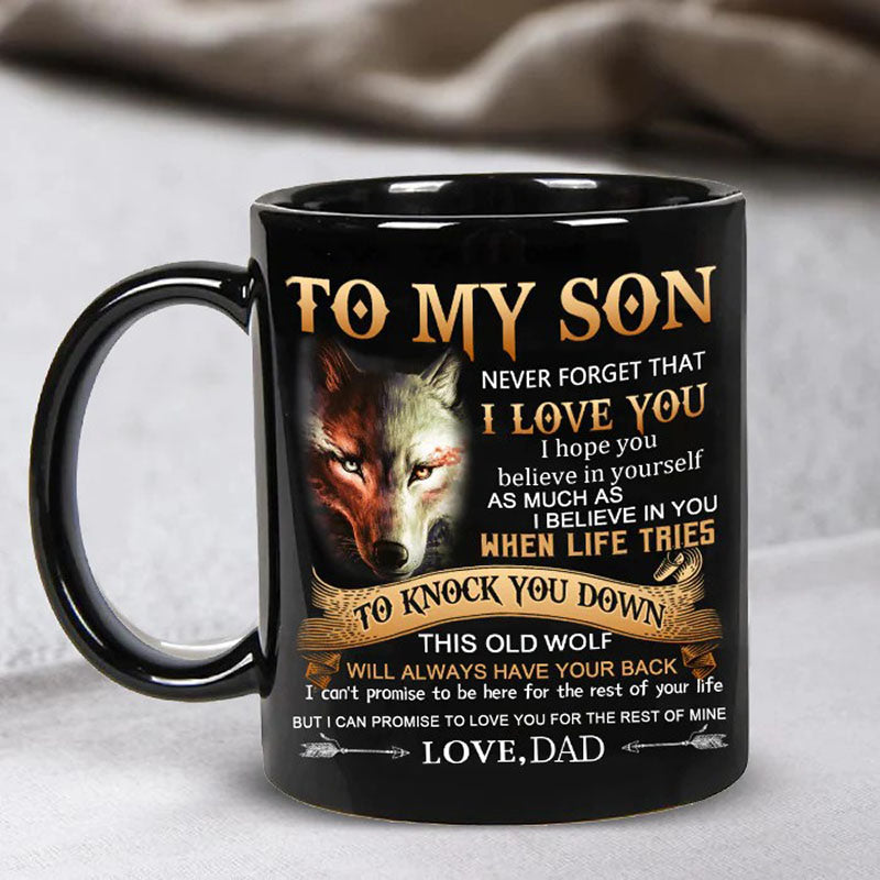 Dad To Son - Never Forget I Love You A864 - Coffee Mug-Jolura