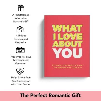 What I Love About You - Why I Love You Fill-in-the-Blank Gift Book