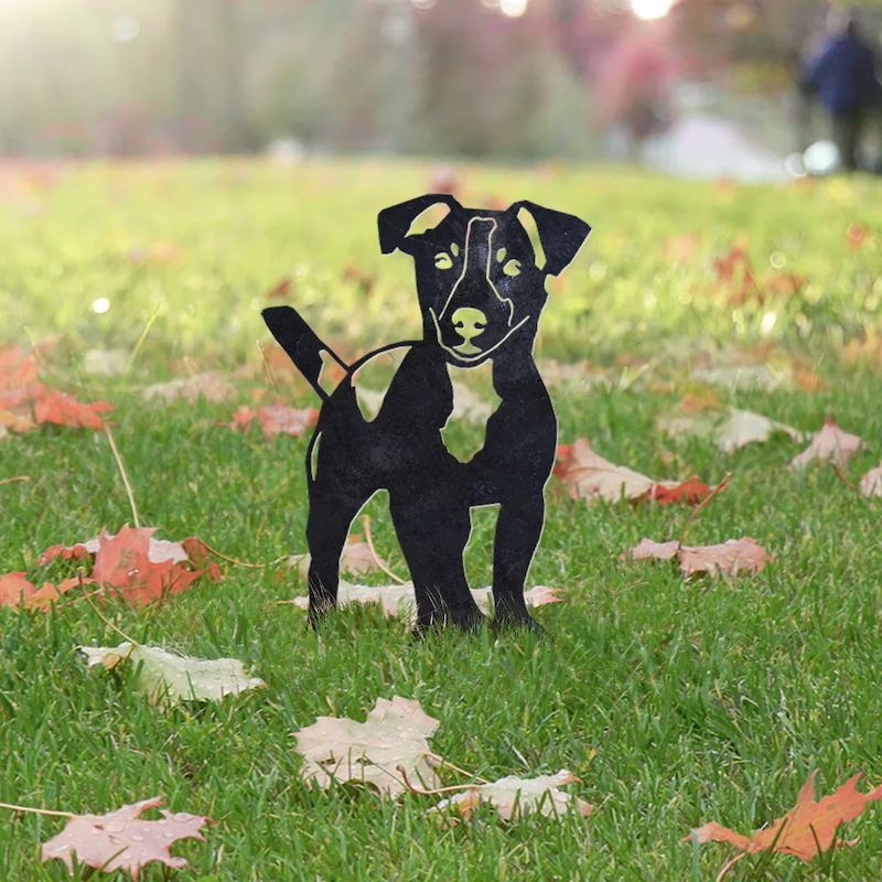 Jack Russell Terrier Metal Silhouette-Jolura